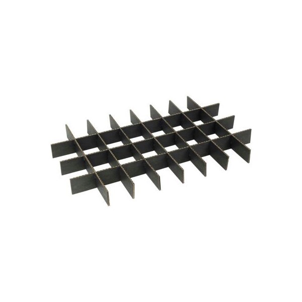 Desco Industries Protektive Pak ESD Tek-Tray Partition Set - 23-1/2inL x 2-1/4inW x 2inH for 37751, 37761, 37763 37765 - main